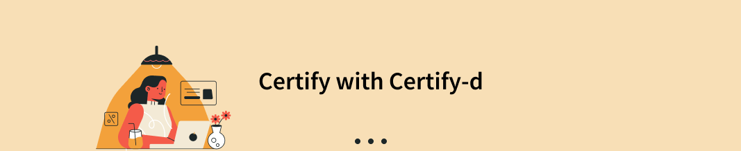 Certify with